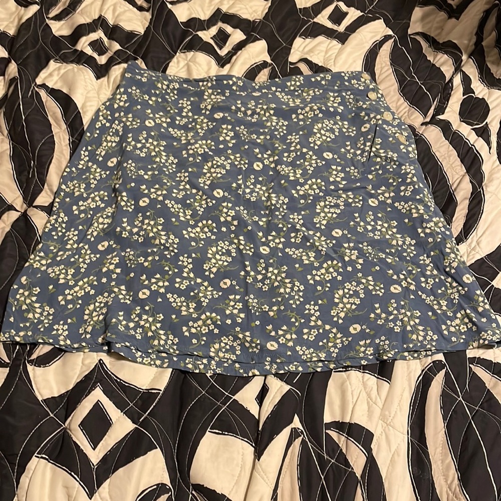 Vintage the Gap floral mini skirt